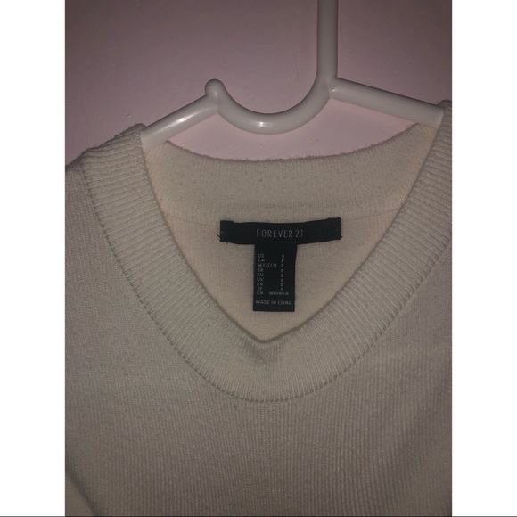 Knit White/Creme Dress - Picture 2 of 2